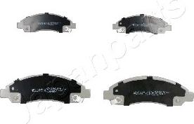 Japanparts PA-908AF - Brake Pad Set, disc brake autospares.lv