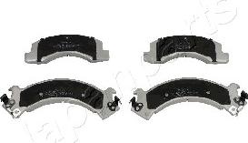 Japanparts PA-907AF - Brake Pad Set, disc brake autospares.lv