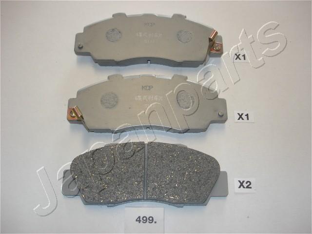 Japanparts PA-499AF - Brake Pad Set, disc brake autospares.lv