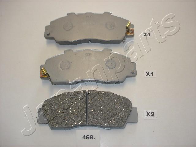 Japanparts PA-498AF - Brake Pad Set, disc brake autospares.lv