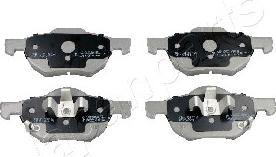 Japanparts PA-452AF - Brake Pad Set, disc brake autospares.lv