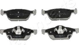 Japanparts PA-407AF - Brake Pad Set, disc brake autospares.lv