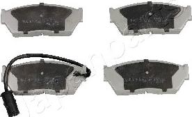 Japanparts PA-429AF - Brake Pad Set, disc brake autospares.lv