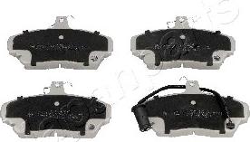 Japanparts PA-428AF - Brake Pad Set, disc brake autospares.lv