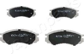 Japanparts PA-585AF - Brake Pad Set, disc brake autospares.lv