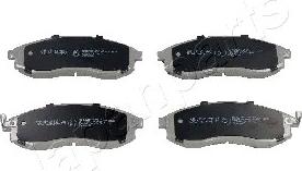 Japanparts PA-582AF - Brake Pad Set, disc brake autospares.lv