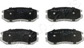 Japanparts PA-528AF - Brake Pad Set, disc brake autospares.lv