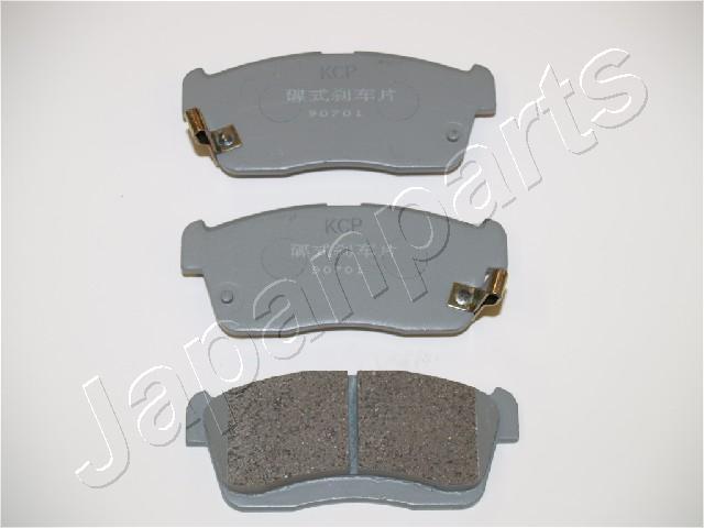 Japanparts PA-612AF - Brake Pad Set, disc brake autospares.lv