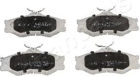 Japanparts PA-0945AF - Brake Pad Set, disc brake autospares.lv