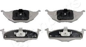 Japanparts PA-0946AF - Brake Pad Set, disc brake autospares.lv