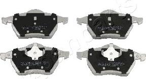 Japanparts PA-0941AF - Brake Pad Set, disc brake autospares.lv