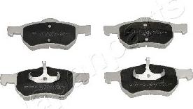 Japanparts PA-096AF - Brake Pad Set, disc brake autospares.lv