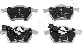 Japanparts PA-0900AF - Brake Pad Set, disc brake autospares.lv