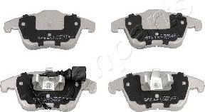 Japanparts PA-0929AF - Brake Pad Set, disc brake autospares.lv