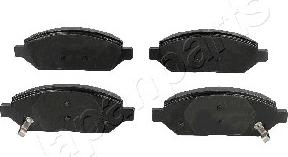 Japanparts PA-0407AF - Brake Pad Set, disc brake autospares.lv