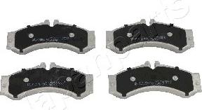 Japanparts PA-0540AF - Brake Pad Set, disc brake autospares.lv