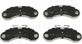 Japanparts PA-0500AF - Brake Pad Set, disc brake autospares.lv