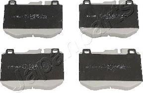 Japanparts PA-0516AF - Brake Pad Set, disc brake autospares.lv