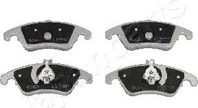 Japanparts PA-0513AF - Brake Pad Set, disc brake autospares.lv