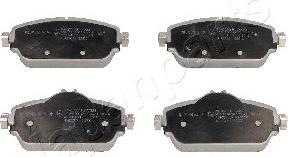 Japanparts PA-0529AF - Brake Pad Set, disc brake autospares.lv