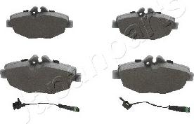 Japanparts PA-0524AF - Brake Pad Set, disc brake autospares.lv