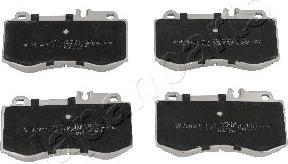 Japanparts PA-0522AF - Brake Pad Set, disc brake autospares.lv