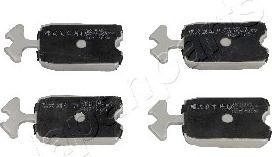 Japanparts PA-0648AF - Brake Pad Set, disc brake autospares.lv