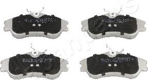 Japanparts PA-0643AF - Brake Pad Set, disc brake autospares.lv