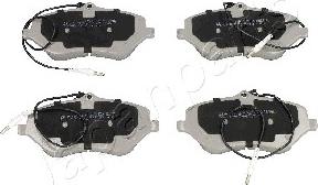 Japanparts PA-0619AF - Brake Pad Set, disc brake autospares.lv