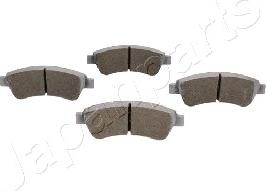 Japanparts PA-0051AF - Brake Pad Set, disc brake autospares.lv