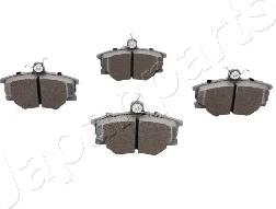 Japanparts PA-0052AF - Brake Pad Set, disc brake autospares.lv