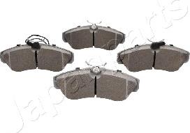 Japanparts PA-0057AF - Brake Pad Set, disc brake autospares.lv