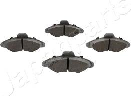 Japanparts PA-0066AF - Brake Pad Set, disc brake autospares.lv