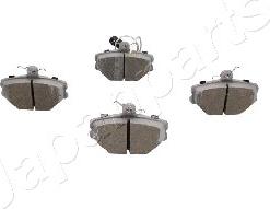 Japanparts PA-0062AF - Brake Pad Set, disc brake autospares.lv