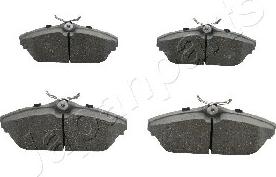 Japanparts PA-001AF - Brake Pad Set, disc brake autospares.lv