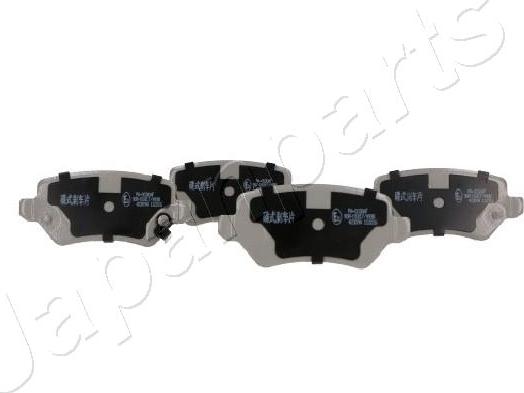 Japanparts PA-0030AF - Brake Pad Set, disc brake autospares.lv