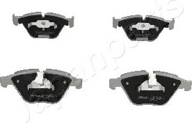 Japanparts PA-0114AF - Brake Pad Set, disc brake autospares.lv