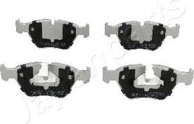 Japanparts PA-0120AF - Brake Pad Set, disc brake autospares.lv