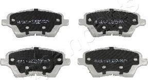 Japanparts PA-0301AF - Brake Pad Set, disc brake autospares.lv