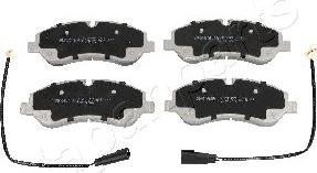 Japanparts PA-0319AF - Brake Pad Set, disc brake autospares.lv