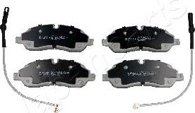 Japanparts PA-0320AF - Brake Pad Set, disc brake autospares.lv