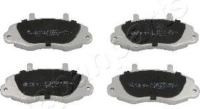 Japanparts PA-0321AF - Brake Pad Set, disc brake autospares.lv