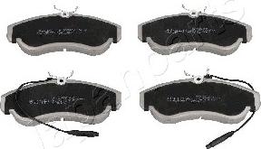 Japanparts PA-0246AF - Brake Pad Set, disc brake autospares.lv