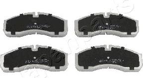 Japanparts PA-0233AF - Brake Pad Set, disc brake autospares.lv