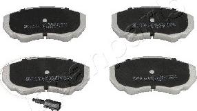 Japanparts PA-0222AF - Brake Pad Set, disc brake autospares.lv