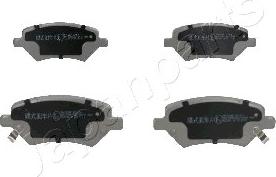 Japanparts PA-022AF - Brake Pad Set, disc brake autospares.lv