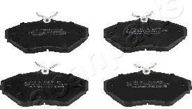 Japanparts PA-0701AF - Brake Pad Set, disc brake autospares.lv