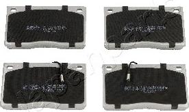 Japanparts PA-0715AF - Brake Pad Set, disc brake autospares.lv