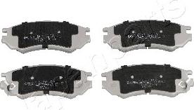 Japanparts PA-197AF - Brake Pad Set, disc brake autospares.lv