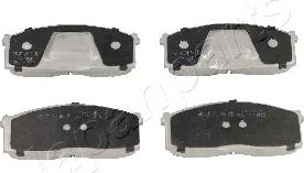 Japanparts PA-105AF - Brake Pad Set, disc brake autospares.lv